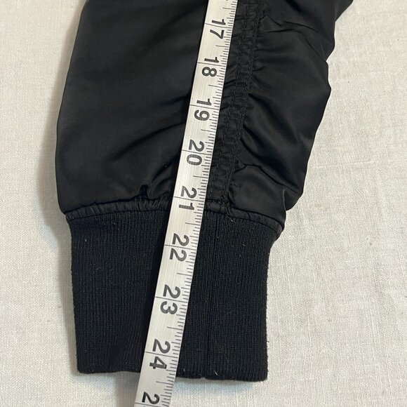 H&M Men's Black Bomber Full Zip Size Small - Picture 10 of 12